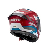 Capacete Fechado Bieffe B-12 Avant Red Metalizado/Azul - Segurança e Estilo para Sua Moto - imagem 5