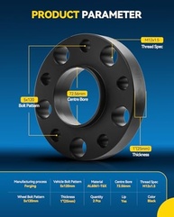 Espaçadores de Roda PHILTOP 5x120mm: Performance e Estilo para seu BMW - imagem 3
