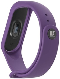 Kit 5 Pulseiras NSmart para Mi Band 3/4 - Cores Vibrantes e Estilo! (Preto, Branco, Roxo, Laranja, Amarelo) - imagem 5