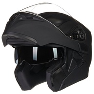 Capacete ILM Modular Aro 2024: Segurança, Conforto e Estilo com Viseira Dupla (XL Preto) - imagem 1