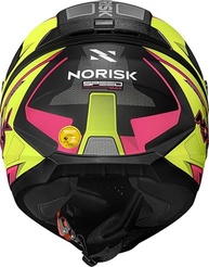 Capacete Feminino Norisk Razor Speedmax Rosa Amarelo: Estilo e Segurança para Sua Moto - imagem 5