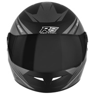 Capacete Fechado Pro Tork R8 Prata Tam. 58 com Viseira Fumê - Segurança e Estilo! - imagem 4