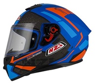 Capacete Nzi Trendy Overtaking Azul Céu: Segurança e Estilo para Sua Pilotagem - imagem 2