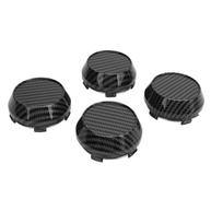 Tampas Centrais Roda Fibra de Carbono 60mm - Estilo e Proteção para Seu Veículo - imagem 4
