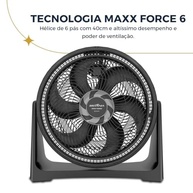 Ventilador Circulador Britânia 160W 3 Velocidades BCA40A 127V - Refresque seu Ambiente com Estilo - imagem 4