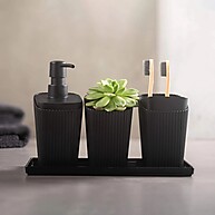Porta Escova de Dente com Tampa New Square Coza: Organize seu Banheiro com Estilo - imagem 2