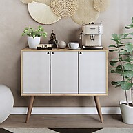 Rack Retro 3 Portas: Seu Cantinho Café com Estilo! - imagem 2