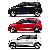 Kit Faixa Lateral Up 2015 a 2020 Azul – Decore seu carro com estilo! - imagem 2