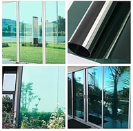 Insulfilm Decorativo Verde Espelhado: Transforme Sua Casa com Estilo e Privacidade - imagem 4