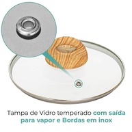 Panela de Indução Botanika 9pçs: Cozinhe com Estilo! - imagem 2