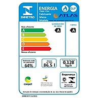 Fogão Atlas Atenas Glass 5 Bocas: Cozinhe com Estilo! - imagem 2