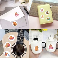 500 Adesivos de Capivara Kawaii: Customize Tudo com Estilo - imagem 4