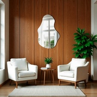 Espelho Orgânico 115x60cm: Decore com Estilo! - imagem 2