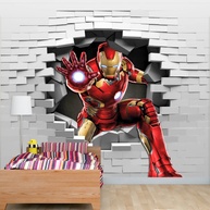Papel de Parede Homem de Ferro: Decore com Estilo! - imagem 2