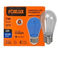 Lâmpada Led Azul Filamento: Decore com Estilo! - imagem 2
