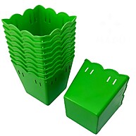 Cachepot Plástico com Fita - Decore com Estilo - imagem 1