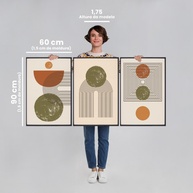 Quadros Boho Geométricos: Decore com Estilo! - imagem 2