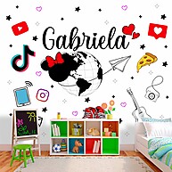 Papel de Parede TikTok Personalizado – Decore com Estilo! - imagem 2