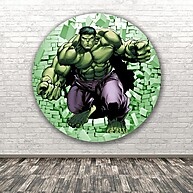 Capa Painel Hulk Vingadores: Decore sua Festa com Estilo - imagem 1