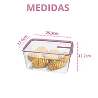 Pote Sanremo 3,5L: Organize sua geladeira com estilo - imagem 1