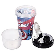 Shakeira Capitão América 320ml: Hidrate-se com Estilo! - imagem 2