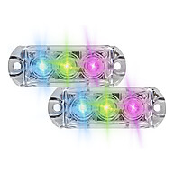 Strobo RGB para Carro 6W AJK: Ilumine com Estilo! - imagem 2