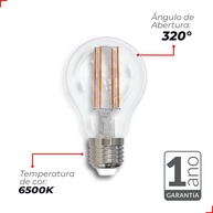 Lâmpada Filamento LED: Ilumine com Estilo! - imagem 2