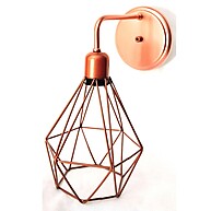 Arandela Diamante Retrô: Ilumine com Estilo! - imagem 1