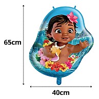 Kit Balão Moana Menina: Decore Festas Infantis com Estilo! - imagem 1