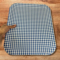 Prato Xadrez Azul: Festa Junina com Estilo! - imagem 2