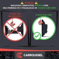 Moldura 2 Din 9 Polegadas: Adapte seu MP5 com Estilo! - imagem 2