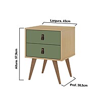 Mesa de Cabeceira Amber: Organização com Estilo - imagem 2