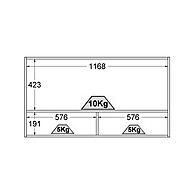 Armário Aéreo Denver 120cm: Organize com Estilo! - imagem 2