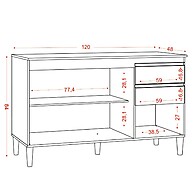 Balcão de Cozinha 1,20m: Organize com Estilo! - imagem 2