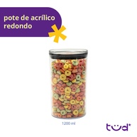 Pote Hermético 1,2L: Organize com Estilo! - imagem 2