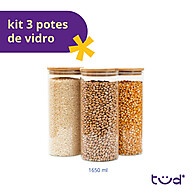 Potes de Vidro 1650ml: Organize com Estilo! - imagem 2