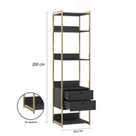 Estante Industrial 200cm: Organize com Estilo! - imagem 2