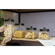 Pote de Vidro Lyor Vegas 2,3L: Organize com Estilo! - imagem 2
