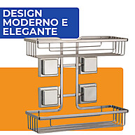 Suporte Banheiro 3M: Organize com Estilo! - imagem 2