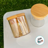 Pote de Vidro Âmbar 50ml: Organize com Estilo! - imagem 2