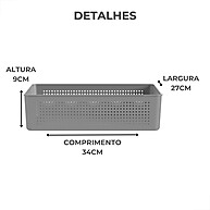 Cesto Organizador 5,4L: Organize com Estilo! - imagem 2