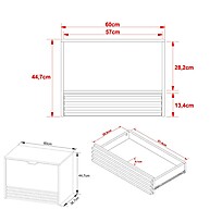 Gabinete de Banheiro 60cm: Organize com Estilo! - imagem 2