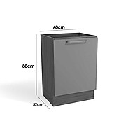Balcão de Cozinha Botanic 60cm: Organize com Estilo! - imagem 2
