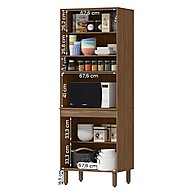 Paneleiro Cozinha 70cm: Organize com Estilo! - imagem 2