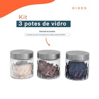 Potes de Vidro 800ml: Organize com Estilo! - imagem 2