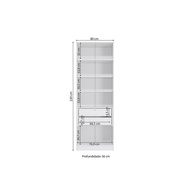 Closet Adapt Kappesberg 80cm: Organize com Estilo! - imagem 2