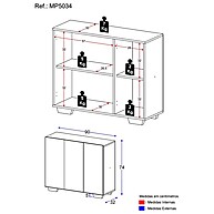 Armário de Lavanderia 90cm: Organize com Estilo! - imagem 2
