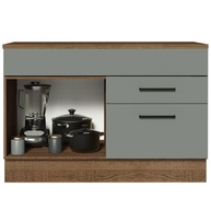 Balcão de Cozinha 120cm Agata: Organize com Estilo! - imagem 2