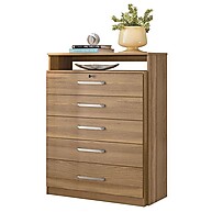 Cômoda 5 Gavetas Amendola: Organize com Estilo! - imagem 2