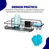 Prateleira Box Banheiro Arthi: Organize com Estilo! - imagem 2